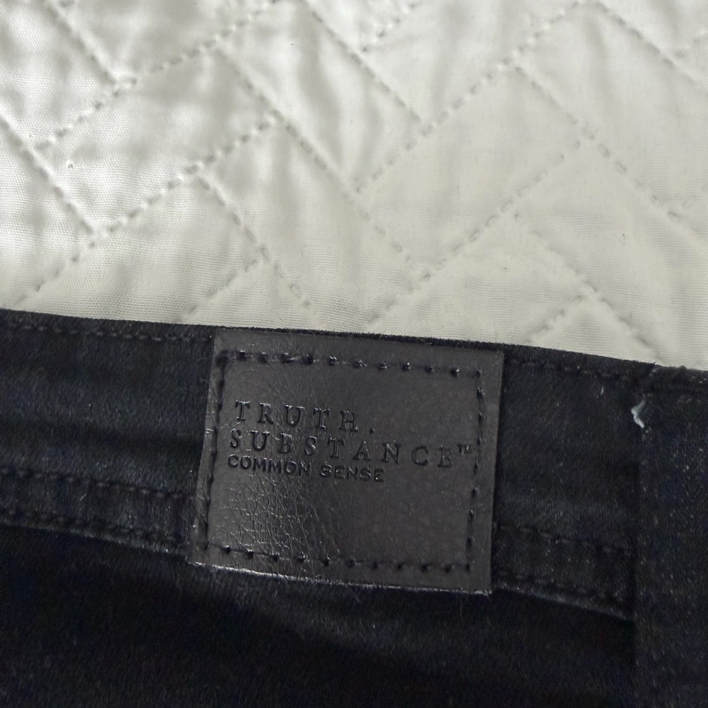 Truth Substance Stylish Black Skinny Jeans for Men 32/32 - Picture 8 of 16